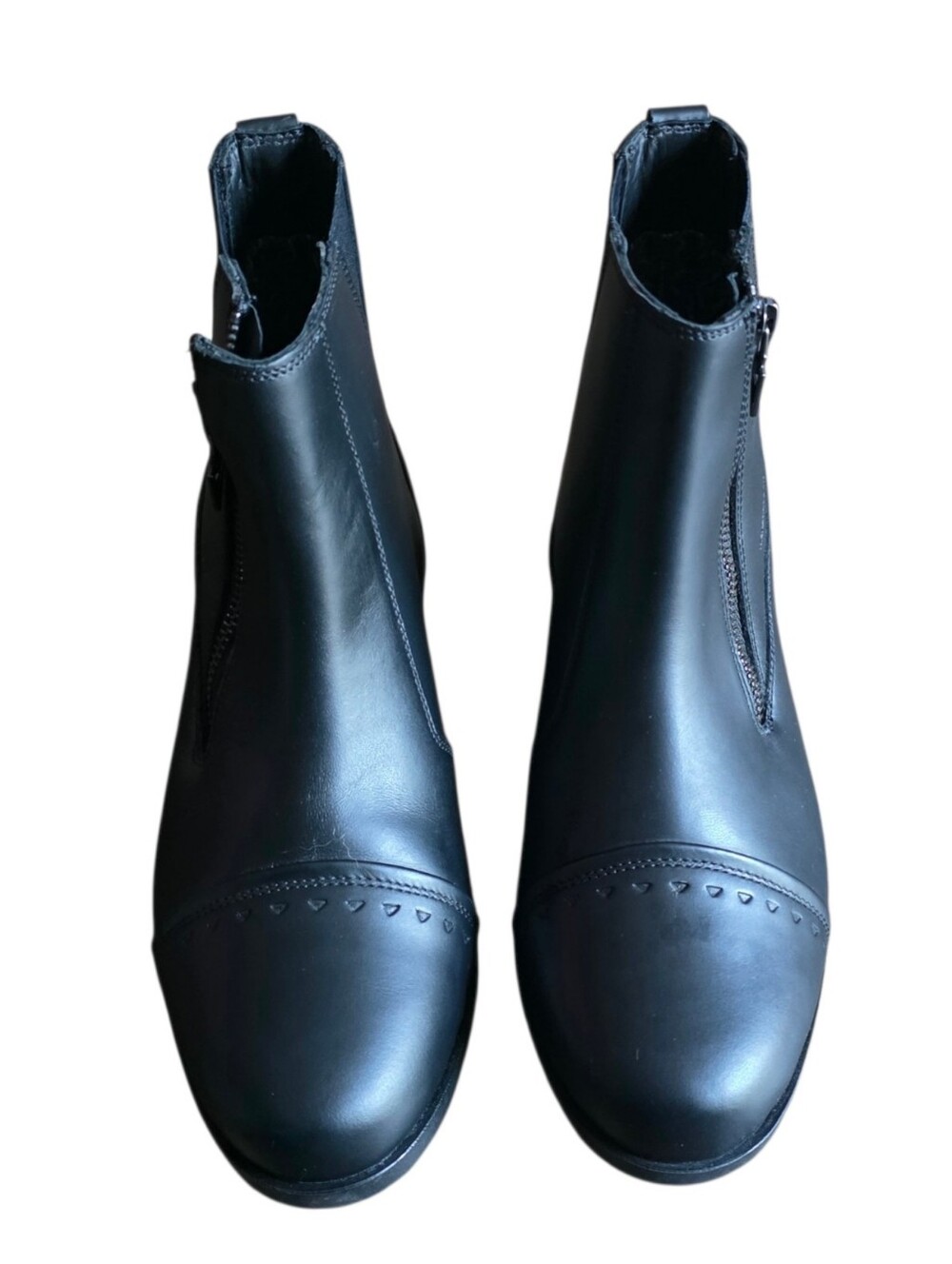Kerrits Cascadia Waterproof Paddock Boots Black Equestrian Riding Boots Sz 6.5